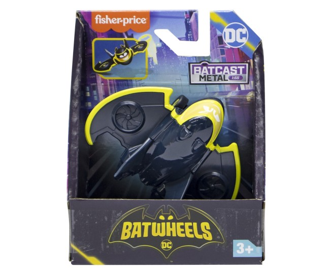 Fisher price batwheels masinuta metalica avionul batwing 1:55 Fisher price batwheels masinuta metalica avionul batwing 1:55