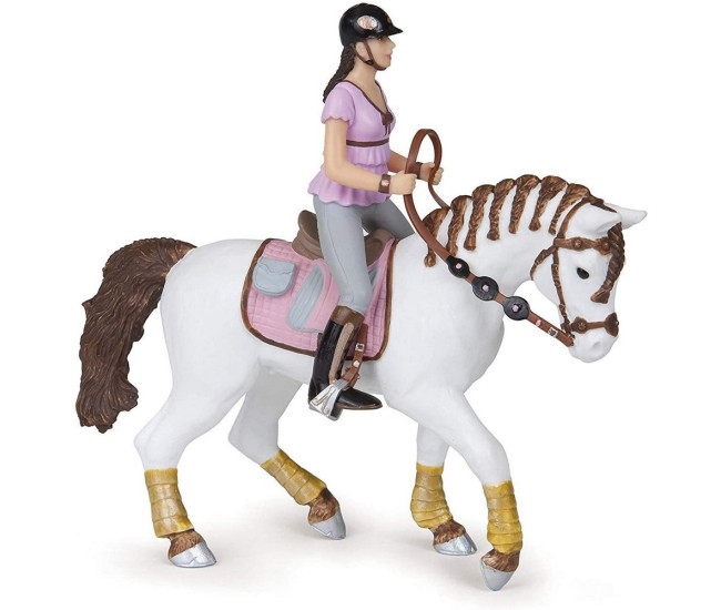 Papo figurina set poney club-boxa carton+4 figurine Papo figurina set poney club-boxa carton+4 figurine