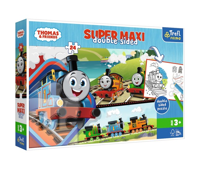 Puzzle trefl primo 24 super maxi thomas si prietenii Puzzle trefl primo 24 super maxi thomas si prietenii