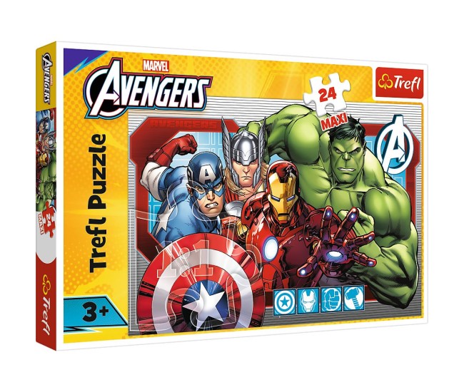 Puzzle trefl 24 maxi marvel razbunatorii intotdeauna just Puzzle trefl 24 maxi marvel razbunatorii intotdeauna just