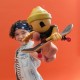 Tech dech sk8 crew pachet placa si figurina 9.6cm casca galbena Tech dech sk8 crew pachet placa si figurina 9.6cm casca galbena