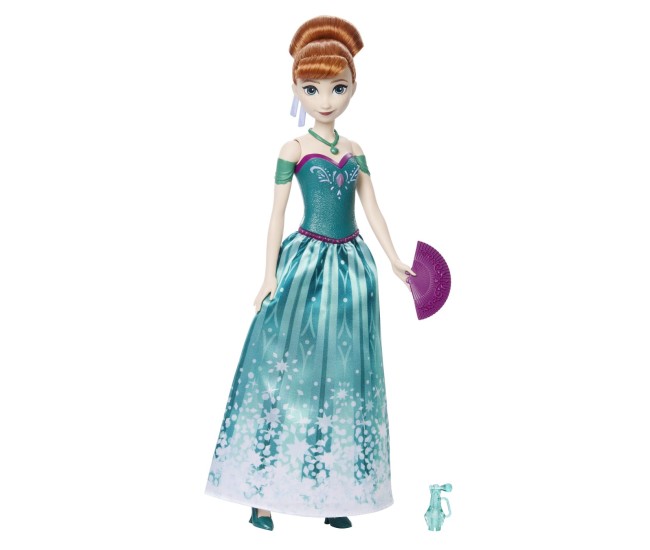 Disney frozen spin and reveal papusa anna cu evantai
