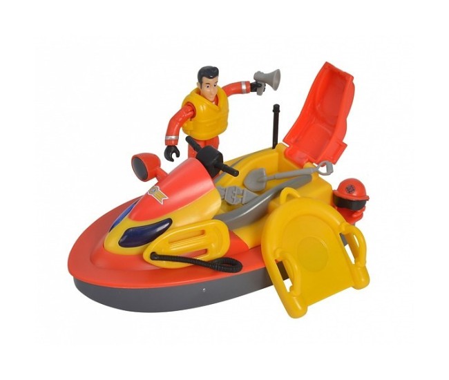 Pompierul sam jetsky cu roti si figurina Pompierul sam jetsky cu roti si figurina