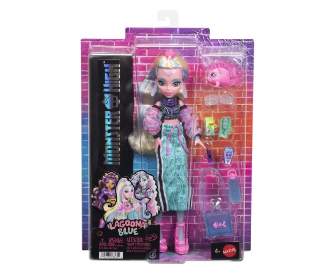 Monster high papusa lagoona blue cu accesorii