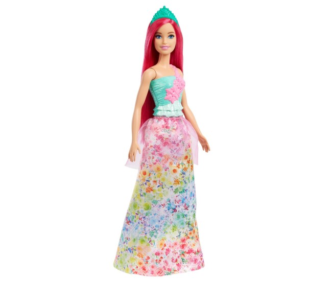 Barbie dreamtopia papusa printesa cu par roz Barbie dreamtopia papusa printesa cu par roz