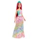 Barbie dreamtopia papusa printesa cu par roz Barbie dreamtopia papusa printesa cu par roz