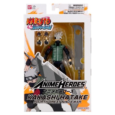 Bandai figurina  naruto shippuden hatake kakashi fourth great ninja war   16.5cm