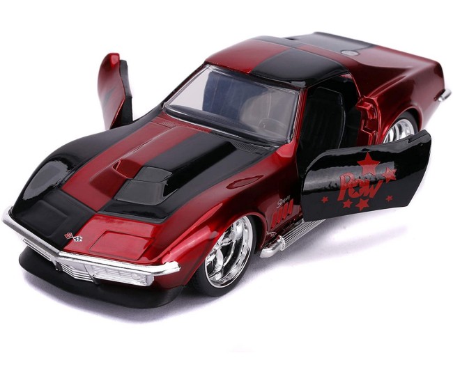 Masina metalica harley quinn 1969 corvette stingray scara 1 la 32 Masina metalica harley quinn 1969 corvette stingray scara 1 la 32