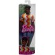 Barbie papusa baiat fashionistas cu tricou cu dungi albe si portocalii si aparate auditive Barbie papusa baiat fashionistas cu tricou cu dungi albe si portocalii si aparate auditive