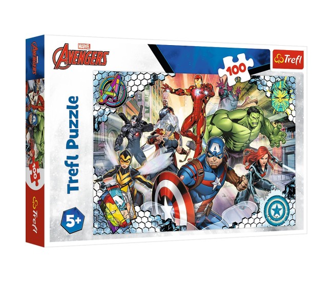 Puzzle trefl 100 avengers razbunatorii faimosi Puzzle trefl 100 avengers razbunatorii faimosi
