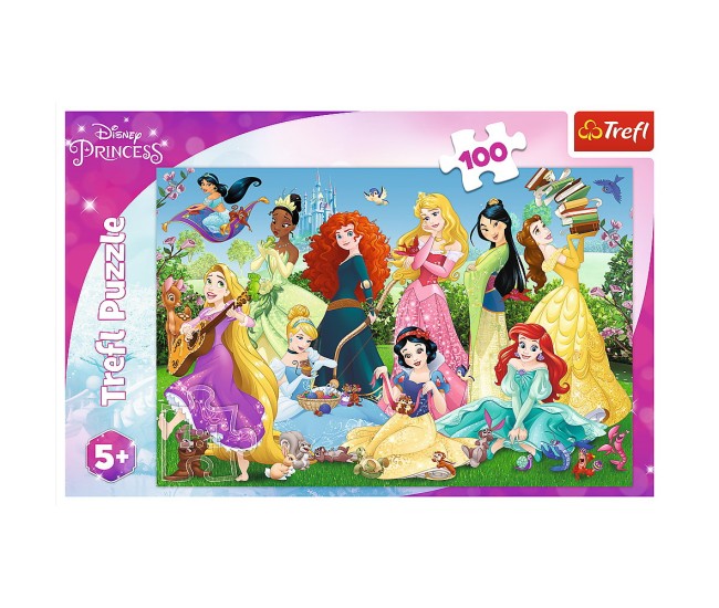 Puzzle 100 printesele sarmante Puzzle 100 printesele sarmante