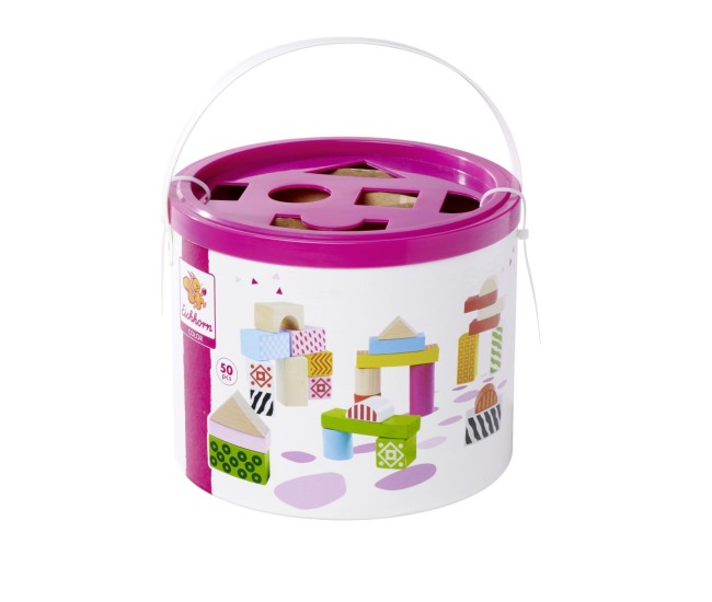 Eichorn color set blocuri de constructie din lemn Eichorn color set blocuri de constructie din lemn