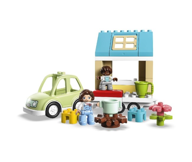 Lego duplo casa pe roti a familiei 10986