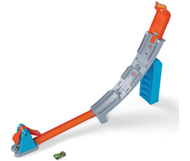 Hot wheels lansator cu masinuta power up the hill Hot wheels lansator cu masinuta power up the hill