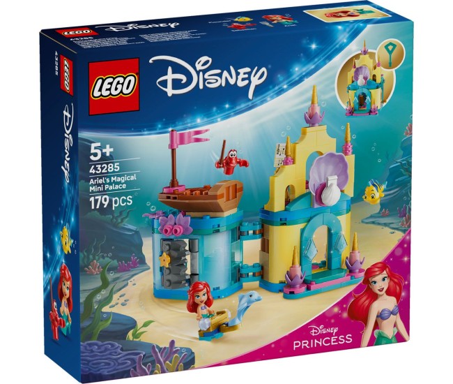 Lego disney princess minipalatul magic al lui ariel 43285