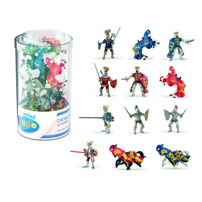 Papo figurina set mini cavaleri 12 piese