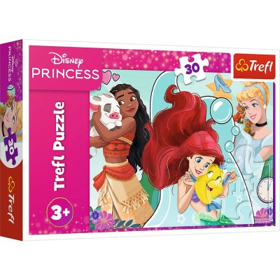 Puzzle trefl 30 disney princess printese frumoase si curajoase Puzzle trefl 30 disney princess printese frumoase si curajoase