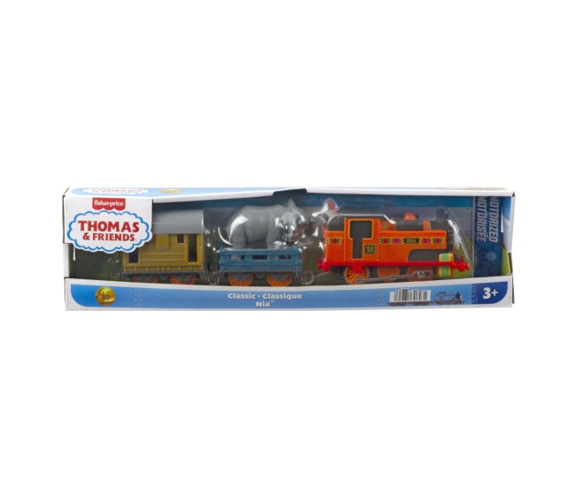 Thomas locomotiva motorizata nia cu 2 vagoane Thomas locomotiva motorizata nia cu 2 vagoane