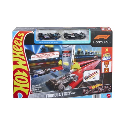 Hot wheels racing circuit de curse grid start formula 1 cu 2 masinute incluse Hot wheels racing circuit de curse grid start formula 1 cu 2 masinute incluse