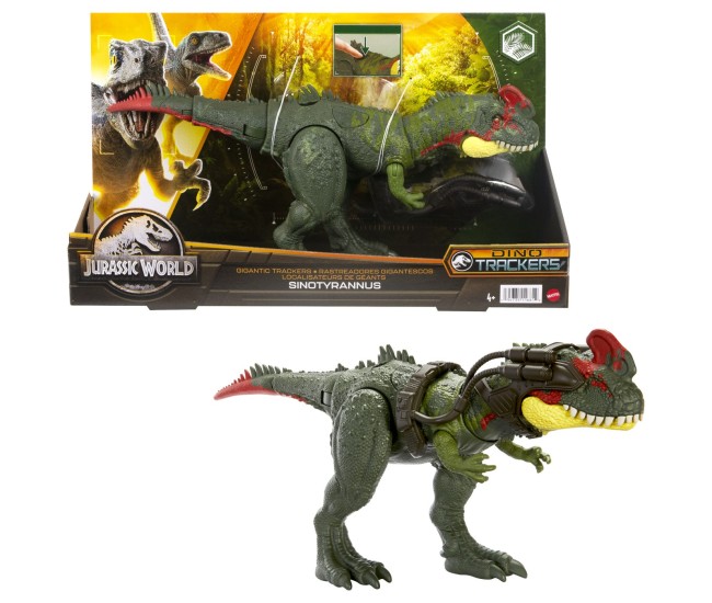 Jurassic world gigantic trackers dinozaur sinotyrannus Jurassic world gigantic trackers dinozaur sinotyrannus