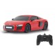 Masina cu telecomanda audi r8 rosu cu scara 1 la 24 Masina cu telecomanda audi r8 rosu cu scara 1 la 24