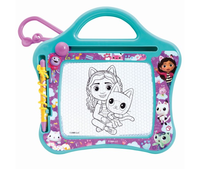 Tabla magnetica de scris travel magic scribbler gabbys dollhouse Tabla magnetica de scris travel magic scribbler gabbys dollhouse