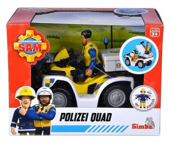 Sam police atv figurina Sam police atv figurina