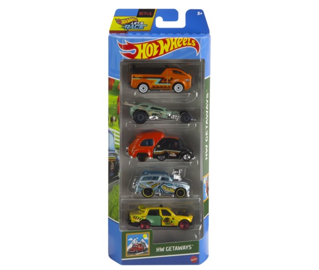 Set 5 masini hot wheels hw getaways