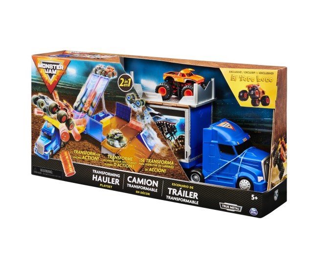 Monster jam set de joaca camionul convertibil in arena Monster jam set de joaca camionul convertibil in arena