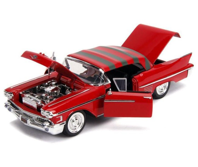 Macheta metalica freddy krueger 1958 cadillac model 62 scara 1 la 24 Macheta metalica freddy krueger 1958 cadillac model 62 scara 1 la 24