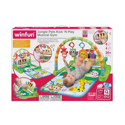 Winfun centru de activitati muzical prietenii din jungla