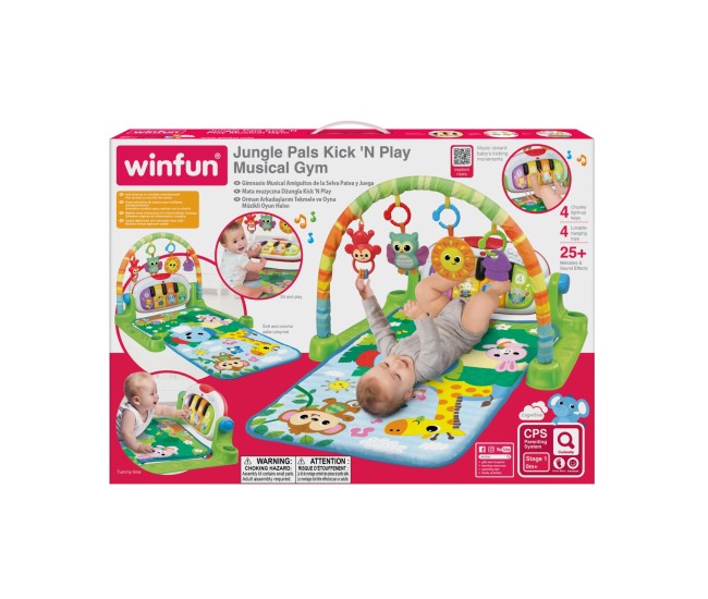 Winfun centru de activitati muzical prietenii din jungla Winfun centru de activitati muzical prietenii din jungla