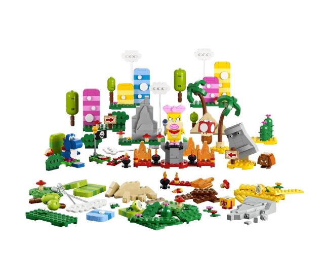 Lego super mario set de creator cutia de unelte pentru creativitate 71418