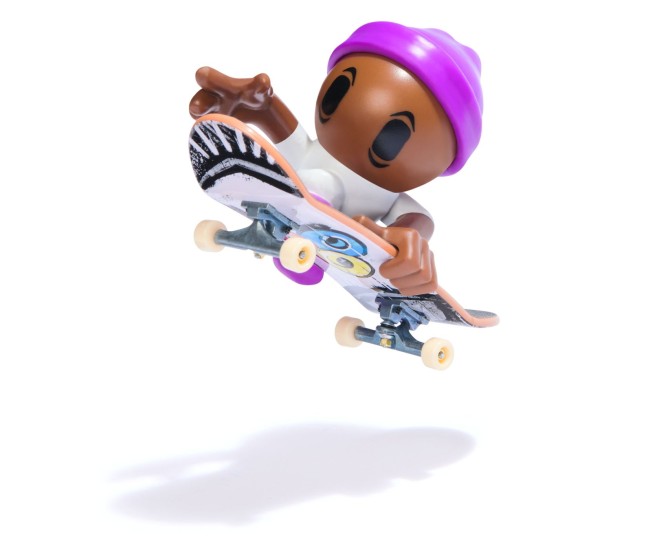 Tech dech sk8 crew pachet placa si figurina 9.6cm sapca mov Tech dech sk8 crew pachet placa si figurina 9.6cm sapca mov