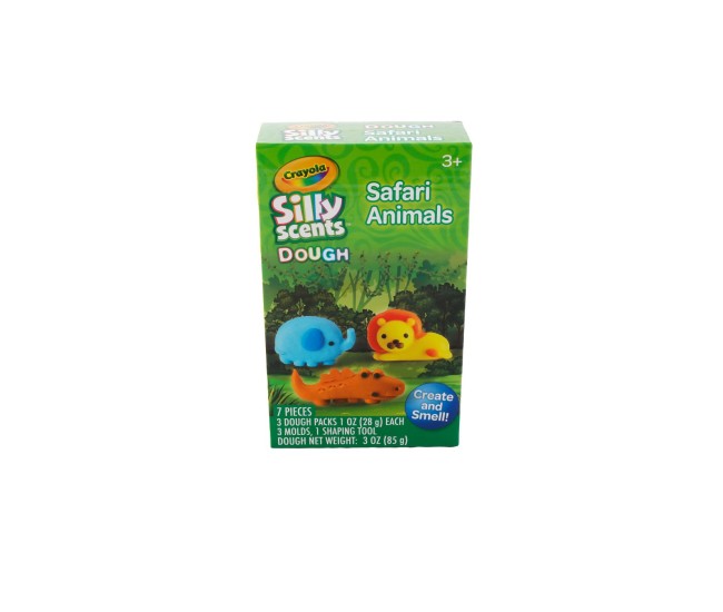 Crayola silly scents set mic animalele din safari cu accesorii Crayola silly scents set mic animalele din safari cu accesorii