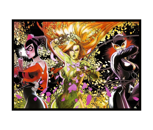 Puzzle trefl 4x250 batman dc batman in actiune