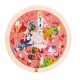 Hape puzzle rotund cu 2 fete Hape puzzle rotund cu 2 fete