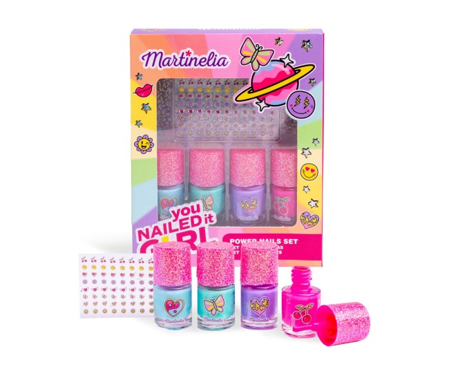 Martinelia super girl set 4 lacuri de unghii si accesorii Martinelia super girl set 4 lacuri de unghii si accesorii