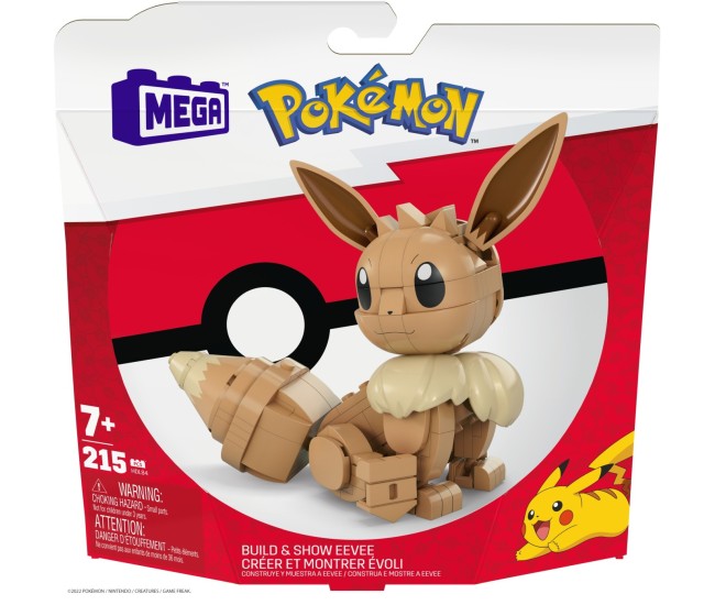 Pokemon mega construx set de constructie eevee Pokemon mega construx set de constructie eevee