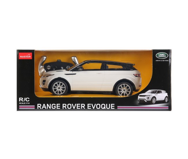 Masina cu telecomanda range rover evoque alb scara 1 la 14 Masina cu telecomanda range rover evoque alb scara 1 la 14
