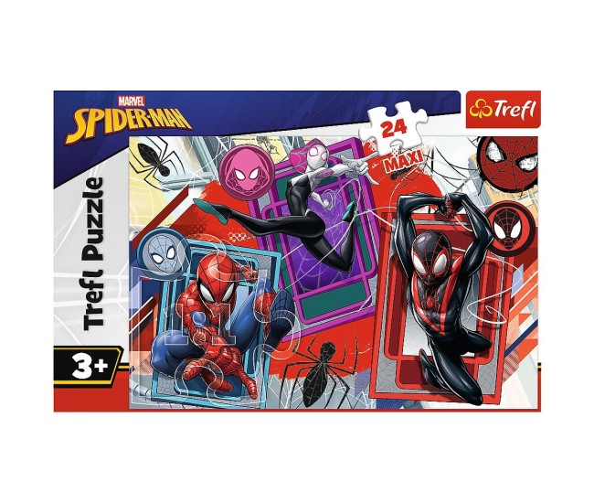 Puzzle trefl 24 maxi marvel spiderman simturi de paianjen Puzzle trefl 24 maxi marvel spiderman simturi de paianjen