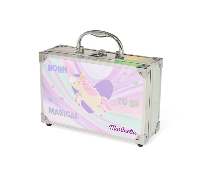 Martinelia little unicorn trusa de machiaj in cutie de metalica Martinelia little unicorn trusa de machiaj in cutie de metalica