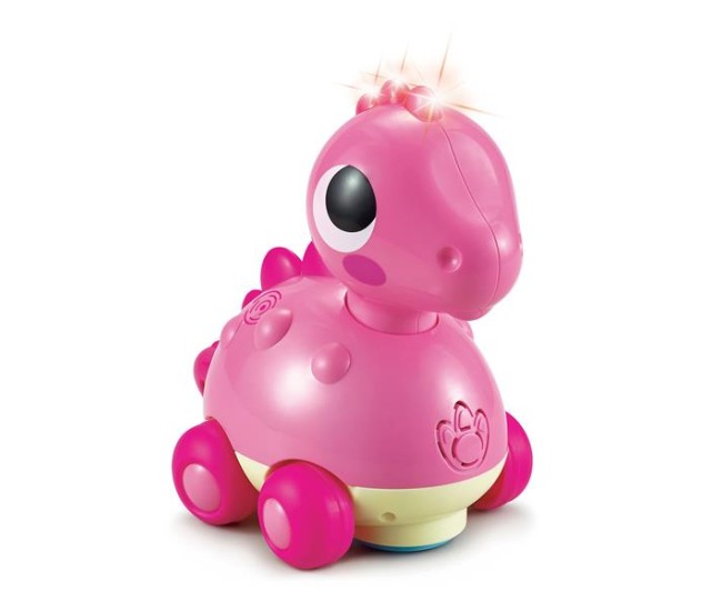 Baby dino huayangosaurus cu sunete si lumini Baby dino huayangosaurus cu sunete si lumini