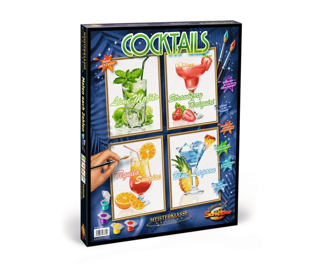 Kit pictura pe numere schipper cocktail-uri Kit pictura pe numere schipper cocktail-uri