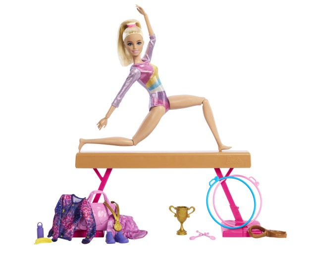 Barbie papusa barbie you can be gimnasta blonda Barbie papusa barbie you can be gimnasta blonda