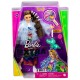 Papusa barbie extra style rochie curcubeu Papusa barbie extra style rochie curcubeu