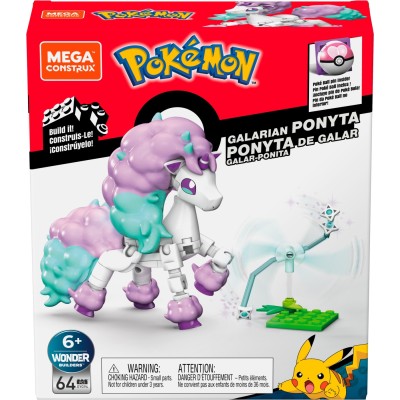 Pokemon mega construx galarian ponyta