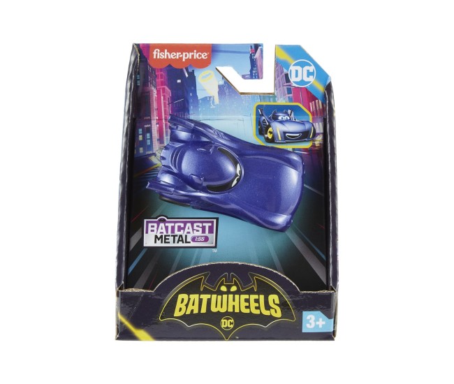 Fisher price batwheels masinuta metalica batmobile 1:55 Fisher price batwheels masinuta metalica batmobile 1:55