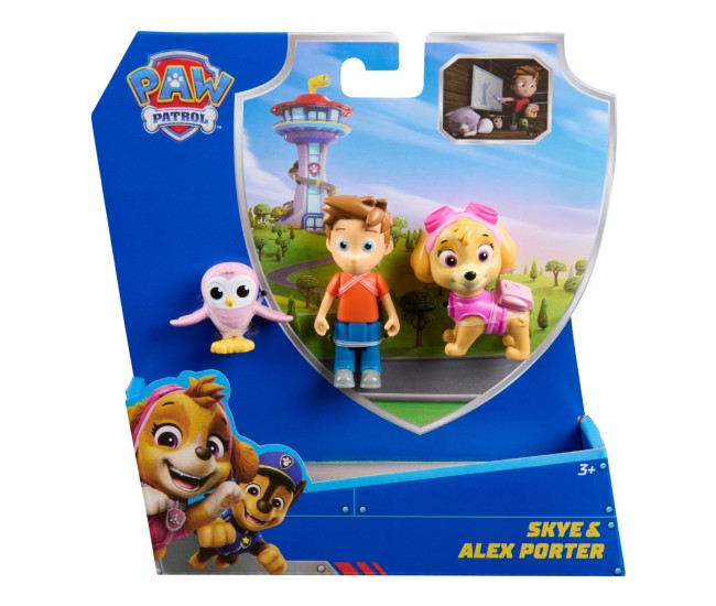 Patrula catelusilor set 3 figurine skye si alex porter Patrula catelusilor set 3 figurine skye si alex porter
