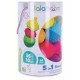 Lalaboom joc de dezvoltare bebe montessori 24 piese Lalaboom joc de dezvoltare bebe montessori 24 piese
